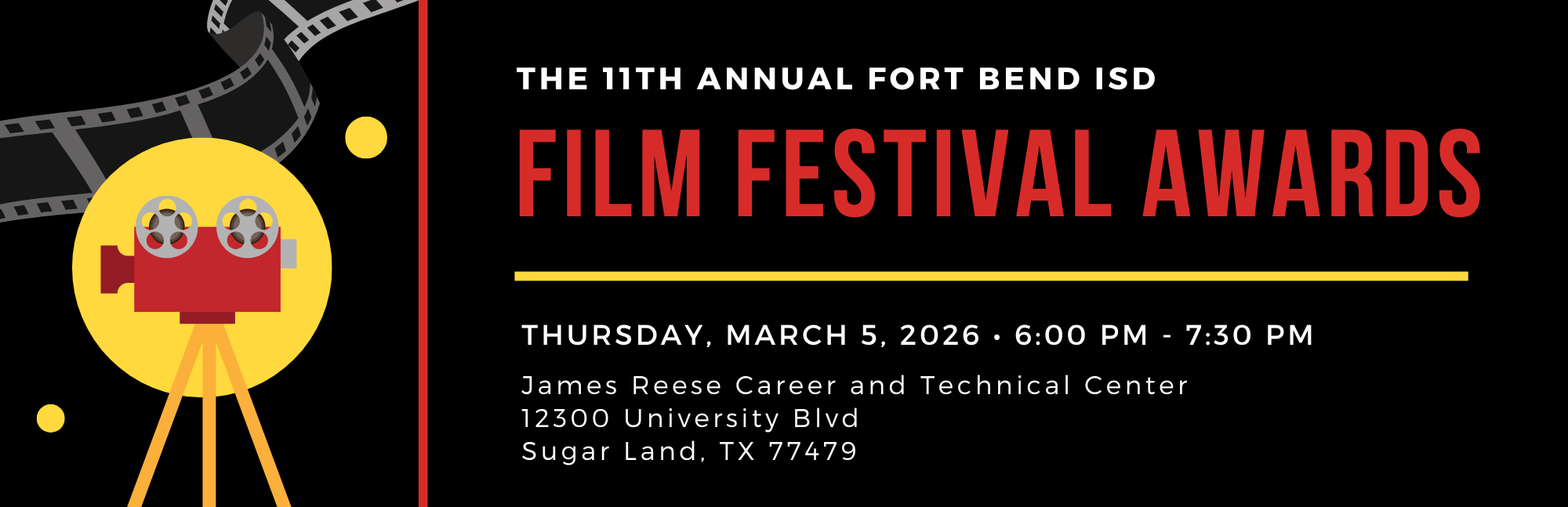 Film Fest Awards Banner